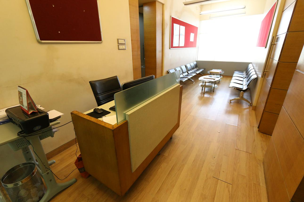 School office or reception area